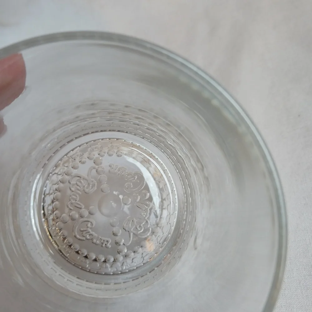 Crown Royal Whiskey Rocks Glass Limited Edition